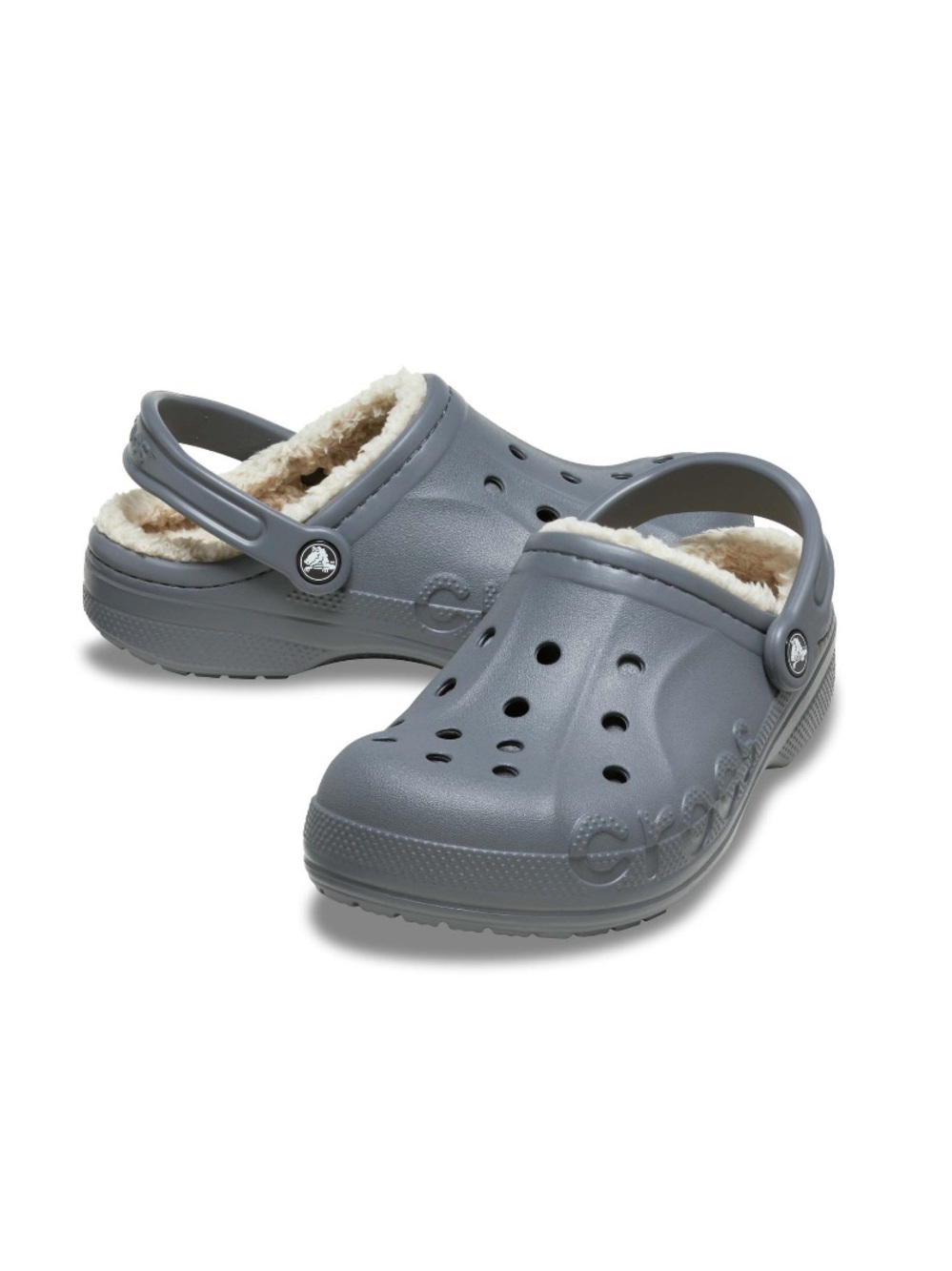 CROCS Unisex Baya Lined Clog in Charcoal Grey
Women’s 7